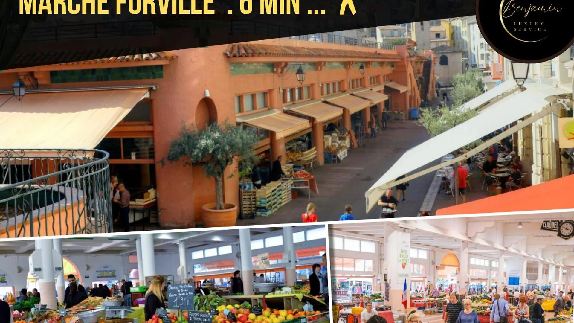 Suite Riviera - Sea View - Clim - 50M Plage - Residence De Standing - Spacieux 180 M2 - Parking Cannes France