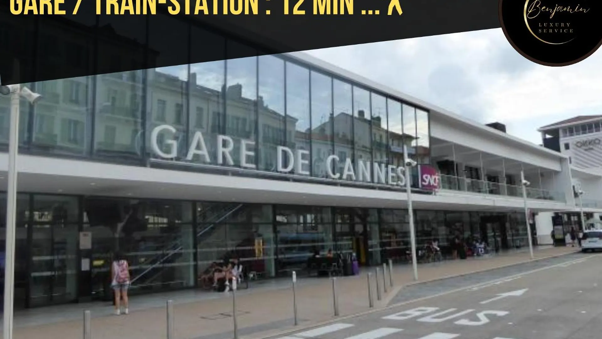 Suite Riviera - Sea View - Clim - 50M Plage - Residence De Standing - Spacieux 180 M2 - Parking Cannes 0*,  France
